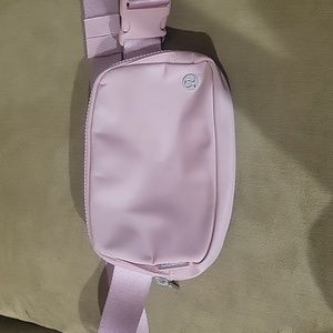Lululemon pink belt bag